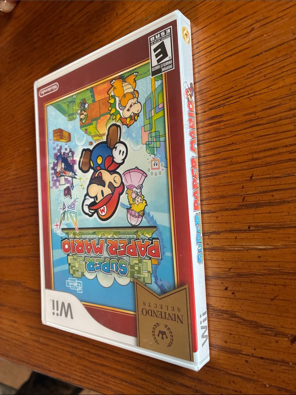 Nintendo Super Paper Mario (Wii) - Red and Blue Cover Sealed! - Picture 4 of 7